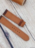 Ombre russet vegetable tanned watch band 5