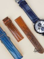 Premium Lizard leather watch band