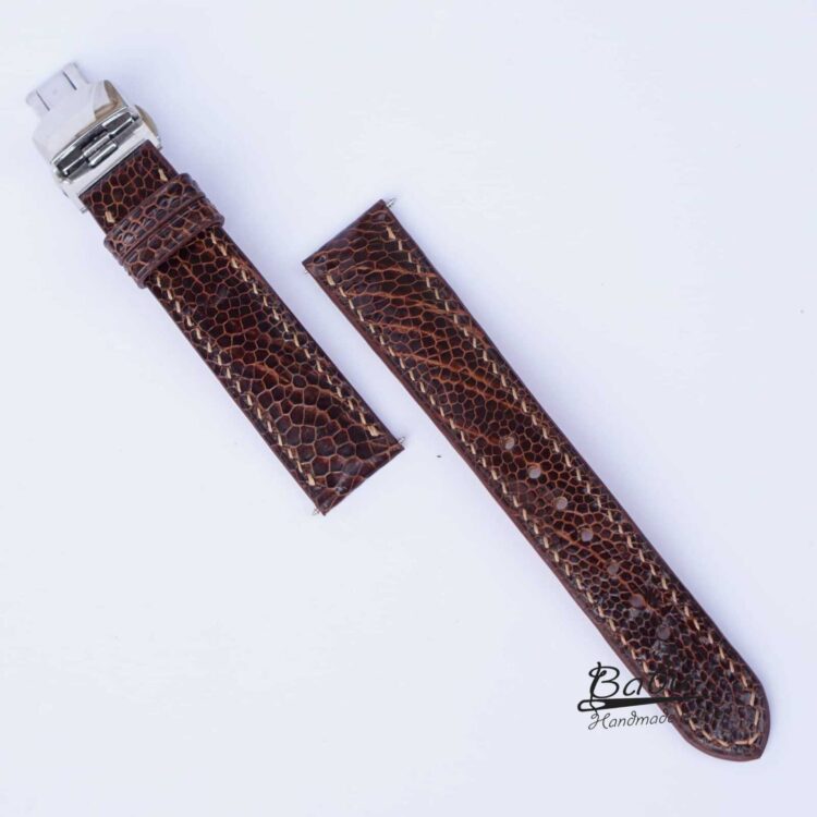 Leather Belt Straps - Ostrich Textured – Druh Life