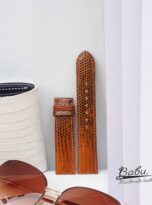 bulova watch men’s leather band lizard watch bands 3