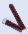 Bespoke Ostrich leather watch band, High Quality Ostrich leg leather watch strap SW046