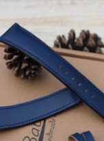 Day da dong ho veg tan royal blue veg-tan leather watch bands 5