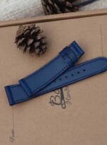 Day da dong ho veg tan royal blue veg-tan leather watch bands 8