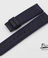 Navy Blue Full Grain Cow Leather Watch Band SW074