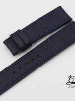 day dong ho da bo chrome navy blue cow leather watch band 1