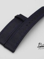day dong ho da bo chrome navy blue cow leather watch band 2