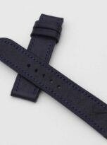 day dong ho da bo chrome navy blue cow leather watch band 3