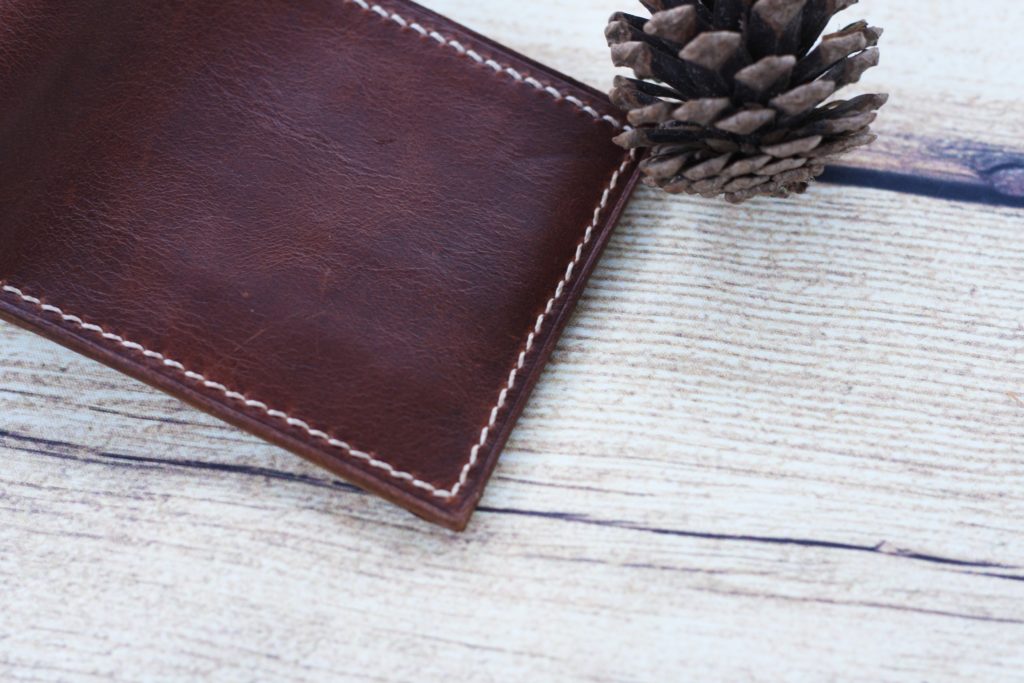 handcrafted cow leather wallet