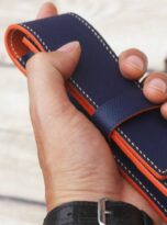 Navy epsom leather pen case (9)