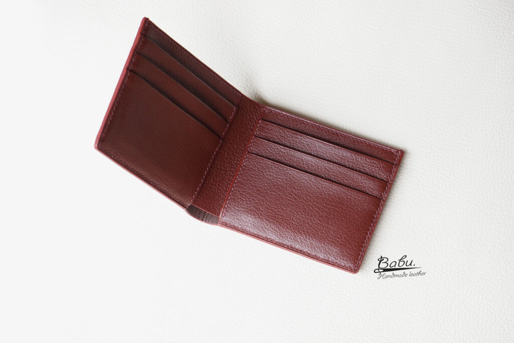 Brown Alligator leather Wallet, Premium leather bifold wallet WL064