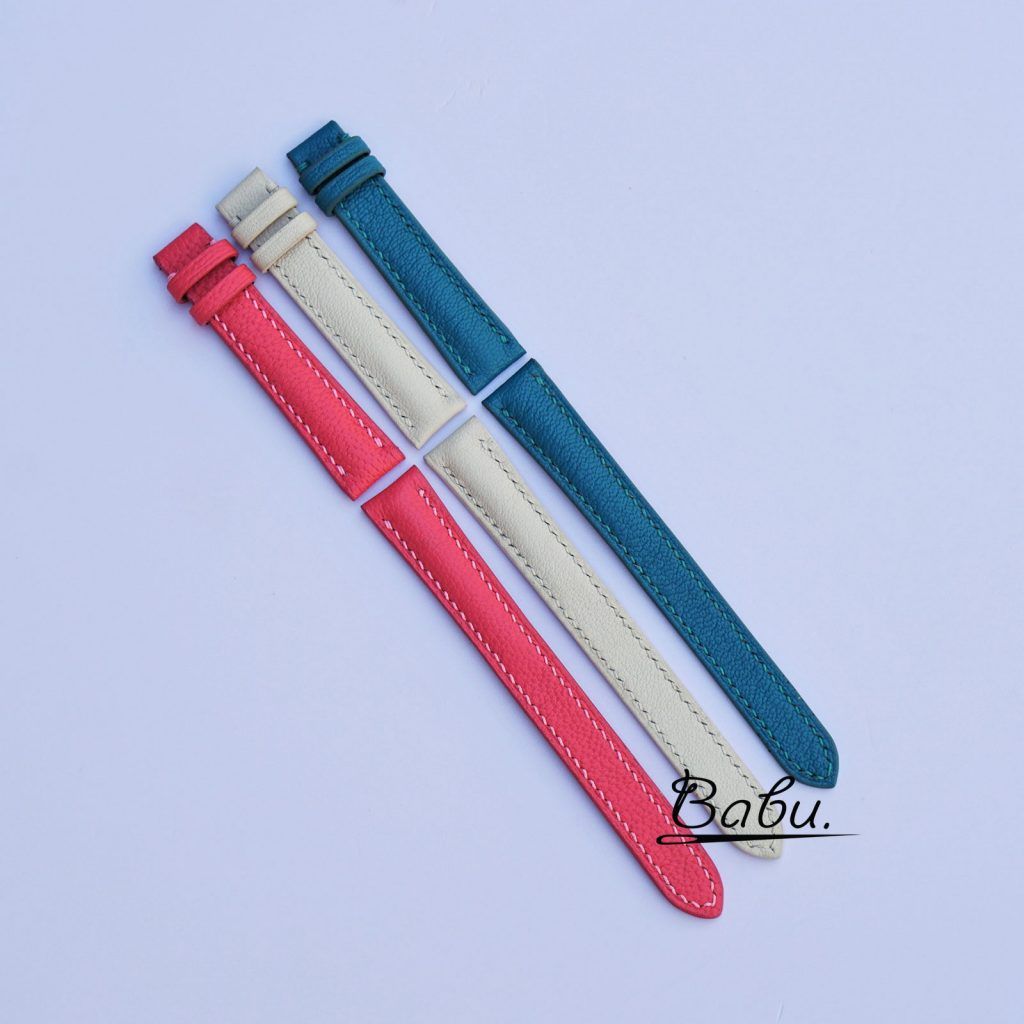 Genuine goat leather watch bands for women