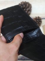 Vi da ca sau den black alligator wallet 8