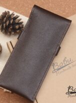 Dark brown Epsom Pen Case – Tui but da bo Epson nau dam (6)