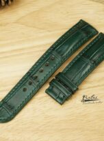Day dong ho da ca sau dark green alligator 1