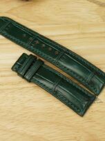 Day dong ho da ca sau dark green alligator 2