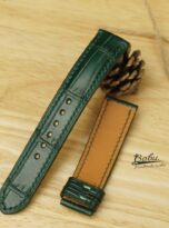 Day dong ho da ca sau dark green alligator 6