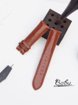 Brown Vachetta leather watch strap – Handmade leather watch band (7)