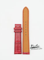 dark red alligator watch strap (5)