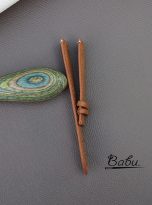 golden brown alligator leather watch band with quick release spring bars (5)