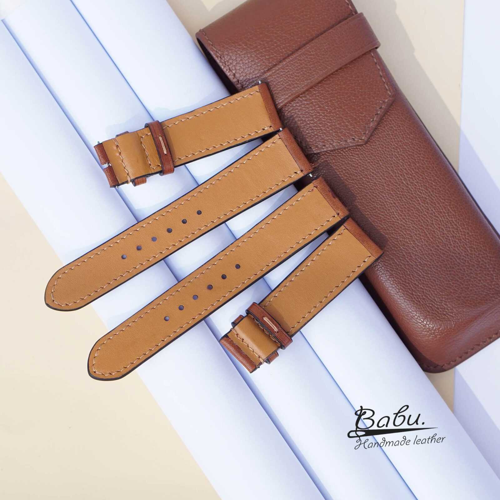 Vachetta Leather Watch Strap Brown – The Watch Artisan