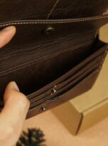 vi da bo nau vintage brown leather wallet 11