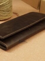 vi da bo nau vintage brown leather wallet 6