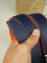 That lung da epsom leather belt 6