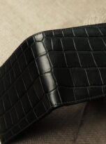 Vi da ca sau den black alligator leather wallet 2