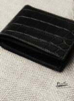 Vi da ca sau den black alligator leather wallet 4