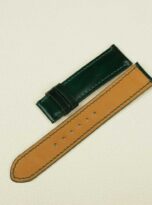 dark green shell cordovan watch strap