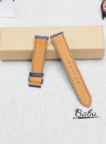 navy blue epsom calf leather band – quick release leather watch strap (5)