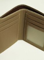 Gray Goat leather wallet