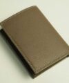 Handmade Goat Leather Wallet for men, Sandy Taupe Alran Sully walllet WL221