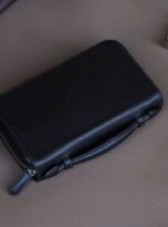Leather bag, leather clutch, clutch for men 1