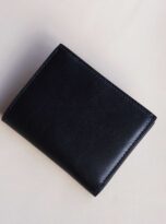 Black Vachetta leather wallet