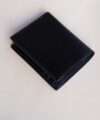 Black Vachetta leather wallet for men, Handmade premium leather wallet WL230