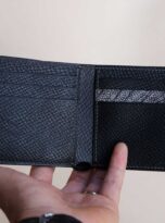 Ostrich Leg Leather Wallet, Ostrich Leather Wallet for men 2