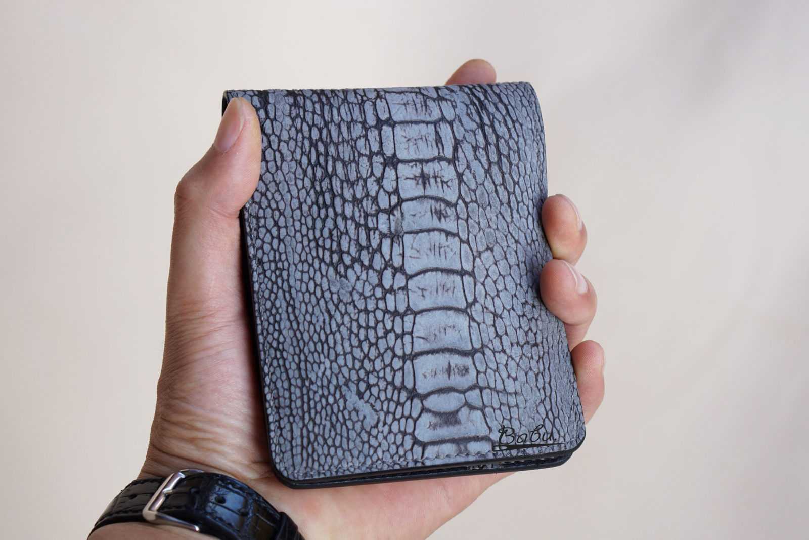 Wallet Ostrich Designer Wallets for Men