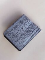 Ostrich Leg Leather Wallet, Ostrich Leather Wallet for men 5