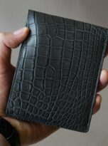 Alligator leather wallet vi da ca sau, vi da cho nam 1