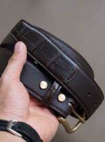Epsom mix alligator belt, Epsom leather belt 3
