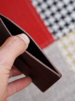 Ban Vi da that dung Name card Ha Noi Card leather wallet Mini leather wallet 7