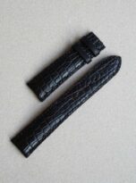 black alligator leather watch strap 4