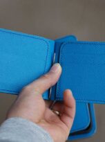 leather money clip, Epsom leather money clip 4