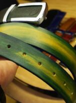 Mua that lung da bo that o Ha Noi, vegtan leather belt 2