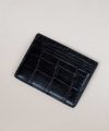 Black Alligator Credit Card Holder, Genuine leather credit card wallet MWL249