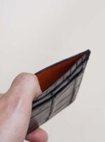 vi card da ca sau chinh hang Ha Noi, vi card da that uy tin Ha Noi, alligator leather wallet, card leather wallet 5