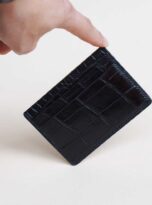 vi card da ca sau chinh hang Ha Noi, vi card da that uy tin Ha Noi, alligator leather wallet, card leather wallet 6