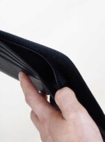 vi da ca sau chinh hang Sai Gon, vi da that uy tin Ha Noi, Black alligator leather wallet 6