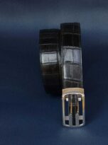 That lung da ca sau nau, that lung da ca sau uy tin Sai Gon, That lung da ca sau uy tin Ha Noi, that lung da that uy tin Da Nang, Black alligator belt, Full grain alligator belt 4